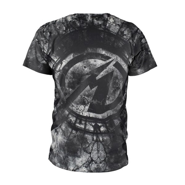 Metallica Unisex Adult Stoned Justice All-Over Print T-Shirt