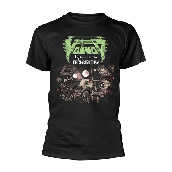 Voivod Unisex T-shirt til voksne med dræbende teknologi