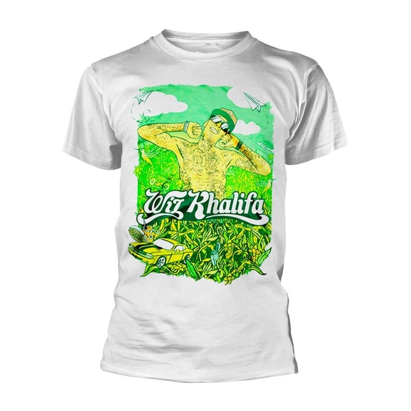 Wiz Khalifa Unisex Waken Baken T-shirt til voksne