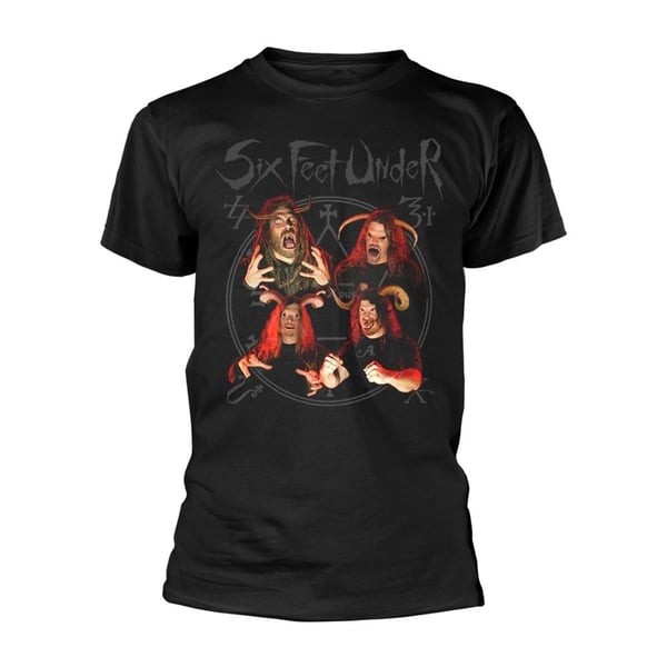 Six Feet Under Unisex Aikuisten Zombie T-paita