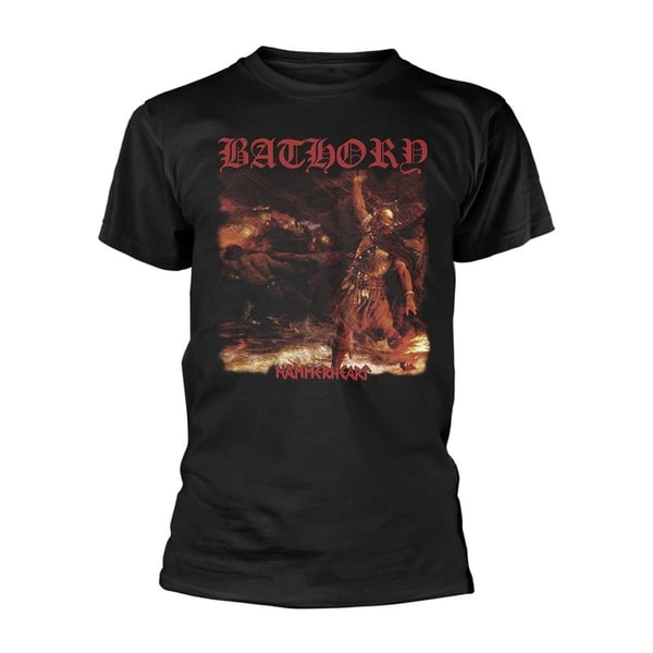 Bathory Unisex Aikuisten Hammerheart Selkäpainatus T-paita