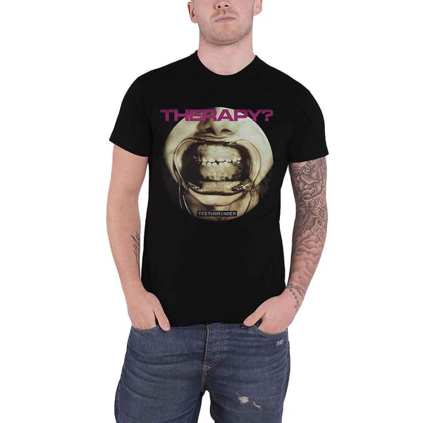 Therapy? Unisex aikuisten Teethgrinder T-paita