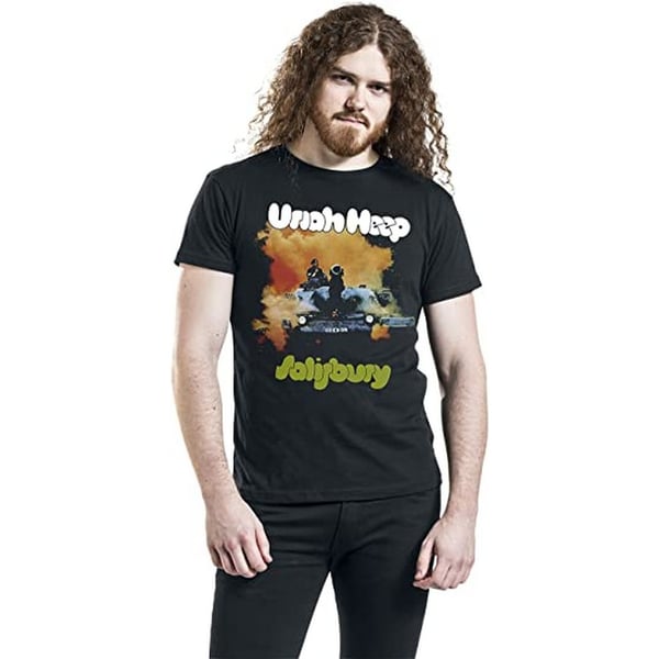 Uriah Heep Unisex Aikuisten Salisbury T-paita
