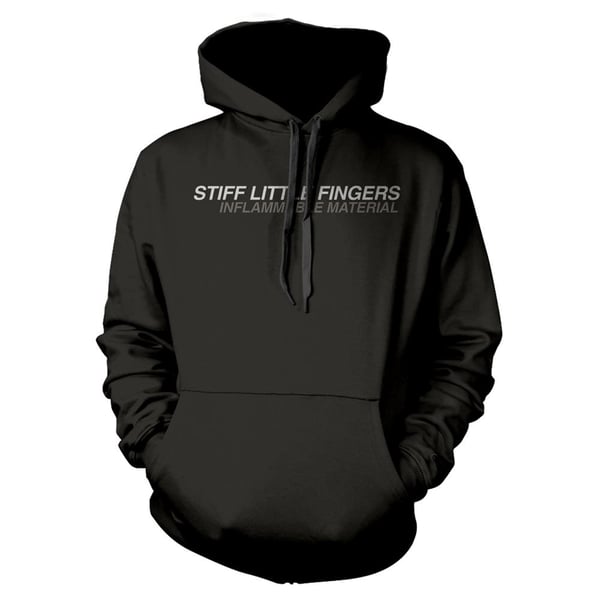 Stiff Little Fingers Unisex Adult Inflammable Material Hoodie