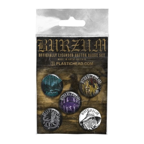 Burzum-logomerkkisarja (5 kpl)