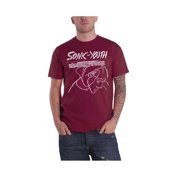 Sonic Youth Unisex Adult Confusion Is Sex T-Shirt