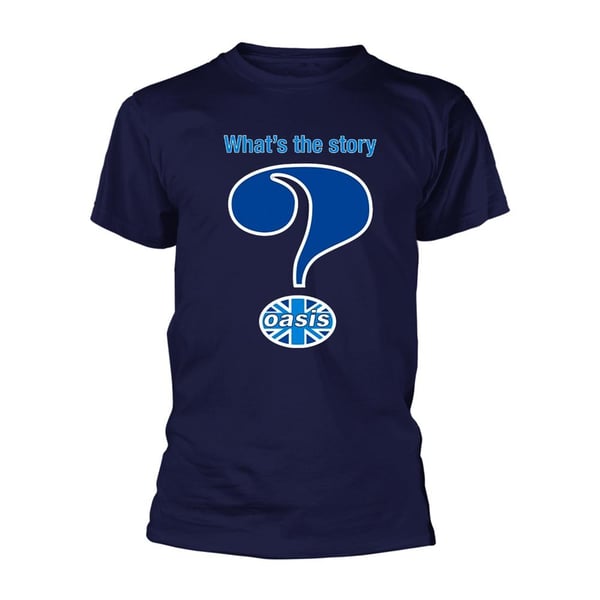 Oasis Unisex aikuisten kysymysmerkki T-paita