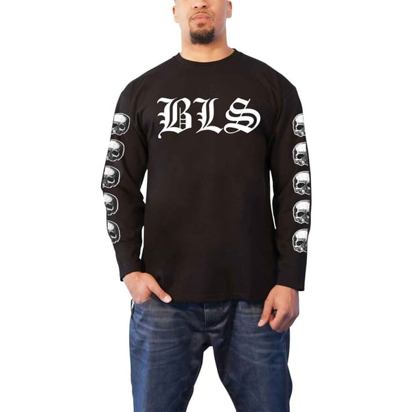 Black Label Society Unisex Aikuisten Logo Pitkähihainen T-paita