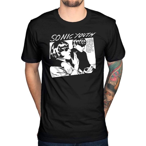 Sonic Youth Unisex T-shirt til voksne med Goo Album