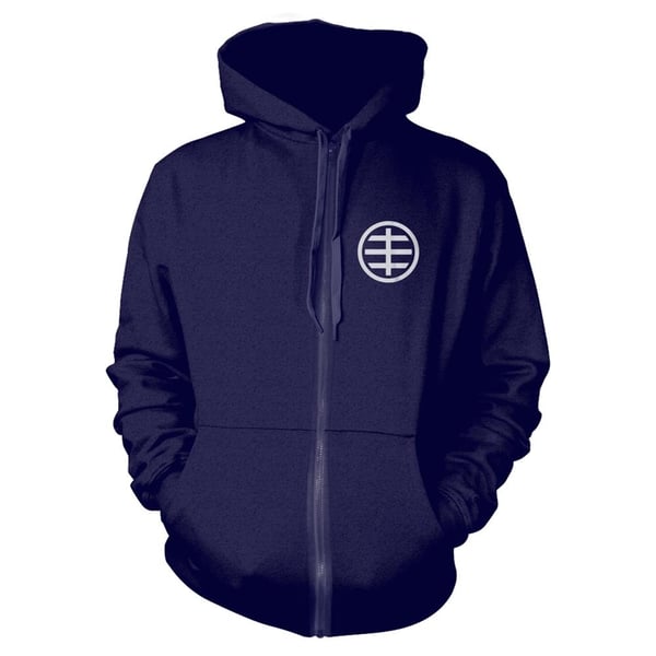 Hüsker Dü Unisex Adult Circle Logo Full Zip Hoodie