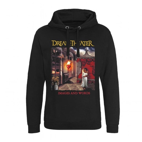 Dream Theater Unisex Adult Images And Words Hoodie