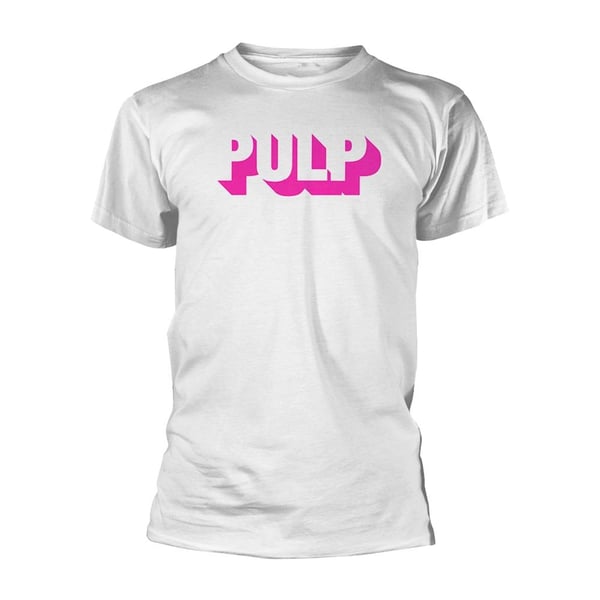 Pulp Unisex Vuxen This Is Hardcore Logotyp T-Shirt