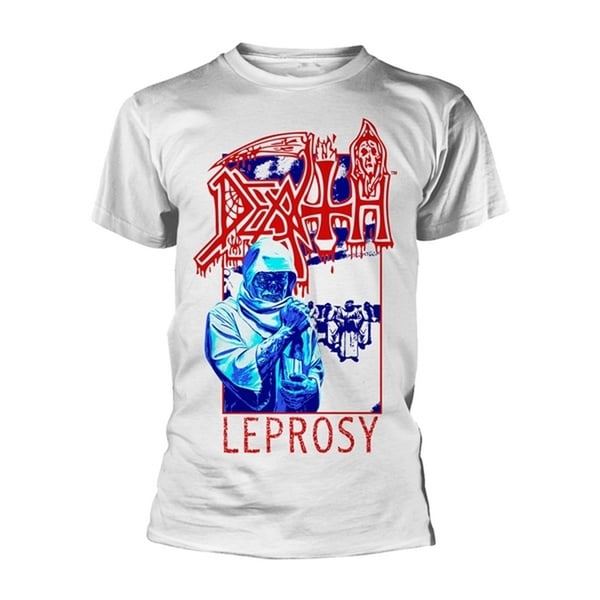 Death Unisex Aikuisten Leprosy Juliste T-paita