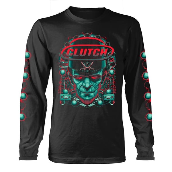 Clutch Unisex Aikuisten Frankenstein Pitkähihainen T-paita