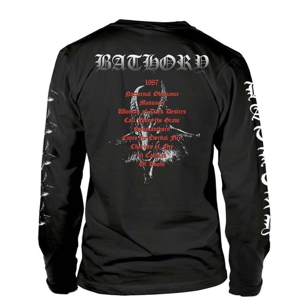 Bathory Unisex Aikuisten Under The Sign Pitkähihainen T-paita