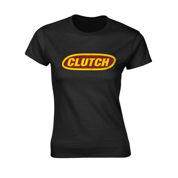 Clutch T-shirt med klassisk logo til kvinder/damer