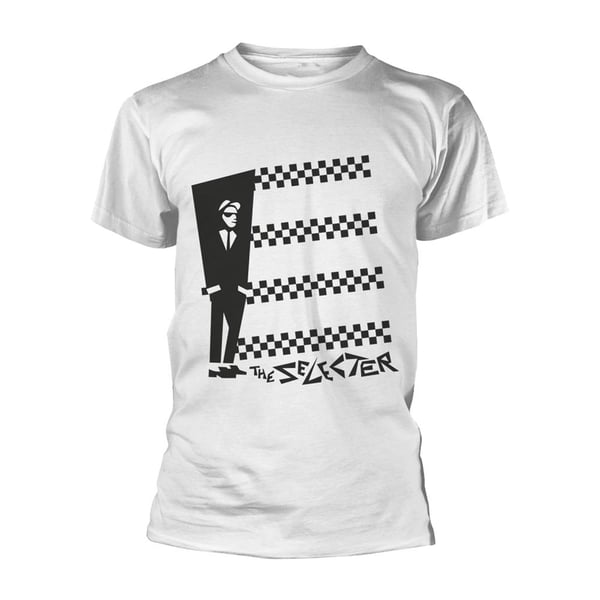 The Selecter Unisex T-shirt med tofarvede striber til voksne