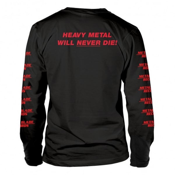 Metal Blade Records Unisex Aikuisten Crushed Skulls Pitkähihainen T-paita