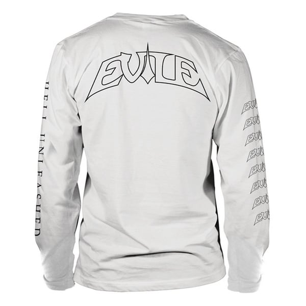 Evile Unisex Aikuisten Hell Unleashed Pitkähihainen T-paita