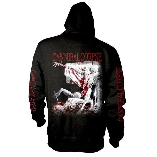 Cannibal Corpse Unisex hættejakke til voksne med lemlæstet grav