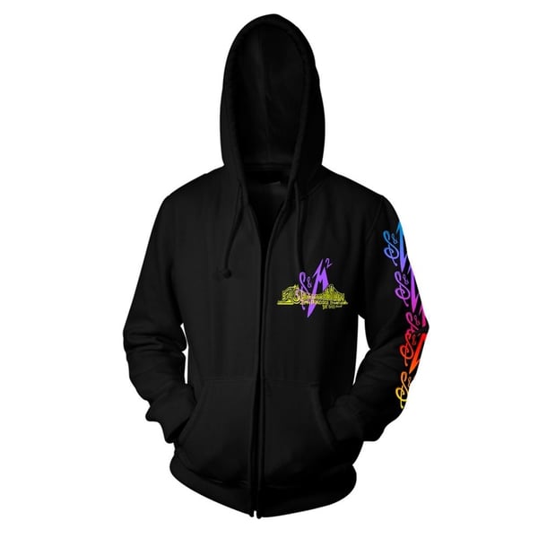 Metallica Unisex Adult S&M2 Anniversary Full Zip Hoodie Metallica Unisex Adult S&M2 Anniversary Full Zip Hoodie