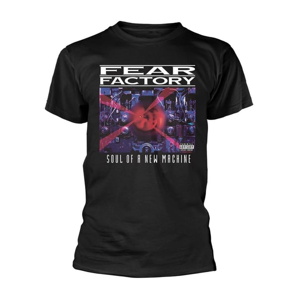 Fear Factory Unisex T-shirt til voksne med sjælen af en ny maskine