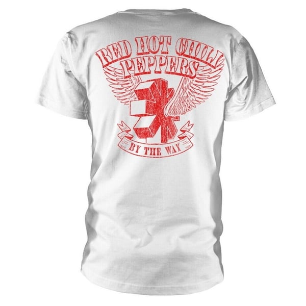 Red Hot Chilli Peppers Unisex Aikuisten By The Way Wings T-paita