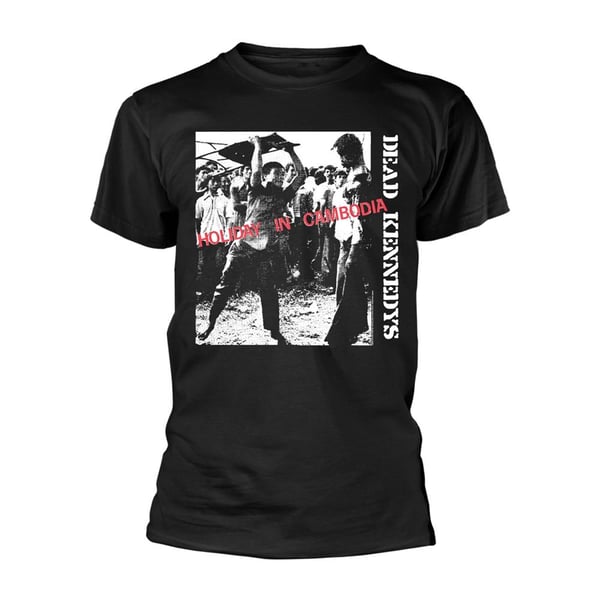 Dead Kennedys Unisex T-shirt til voksne med ferie i Cambodja