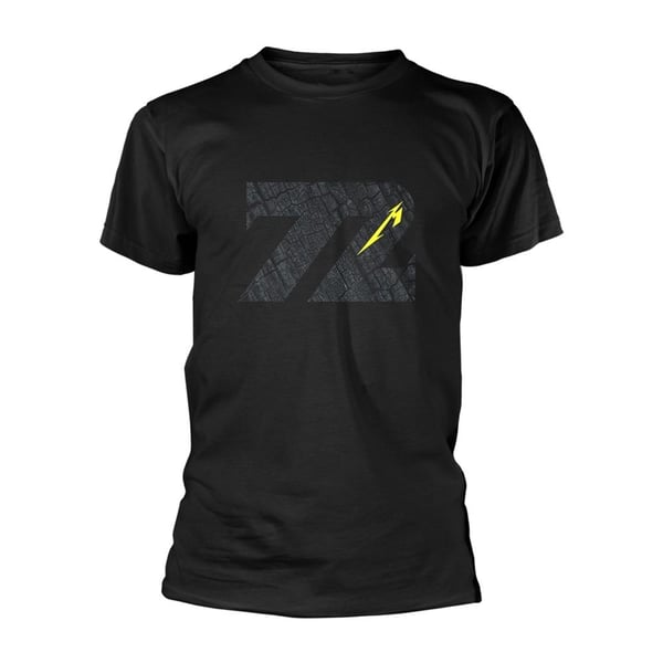Metallica Unisex Aikuisten Charred 72 T-paita Metallica Unisex Aikuisten Charred 72 T-paita