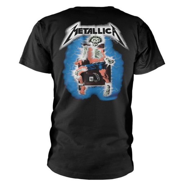 Metallica Unisex T-shirt til voksne med metal i røven