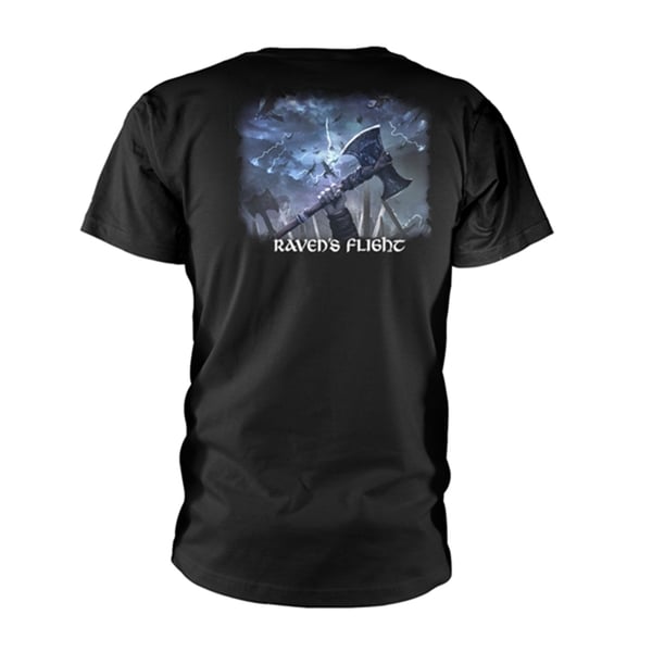 Amon Amarth Unisex Aikuisten Raven's Flight T-paita