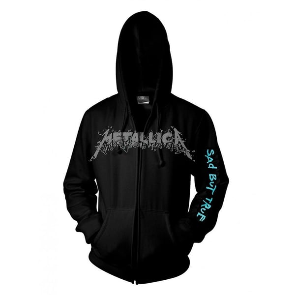 Metallica Unisex Adult Sad But True Full Zip Hoodie