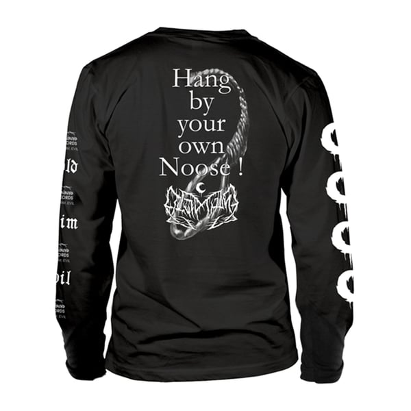 Leviathan Unisex aikuisten siluetti pitkähihainen T-paita