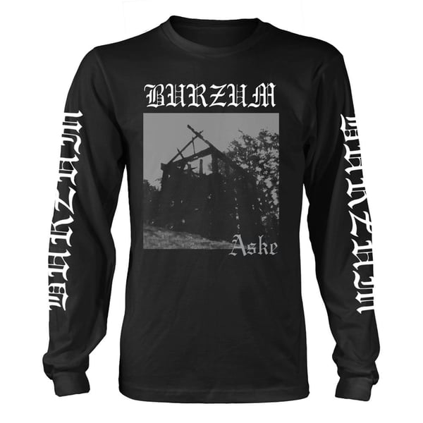 Burzum Unisex Aikuisten Aske Pitkähihainen T-paita