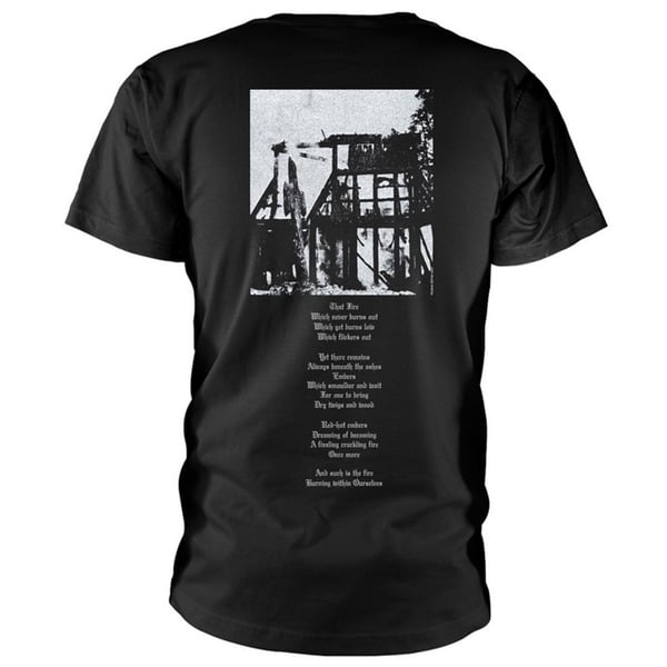 Burzum Unisex Aikuisten Aske Selkäpainatuksella T-paita