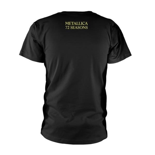 Metallica Unisex Aikuisten Burnt Vinyl T-paita