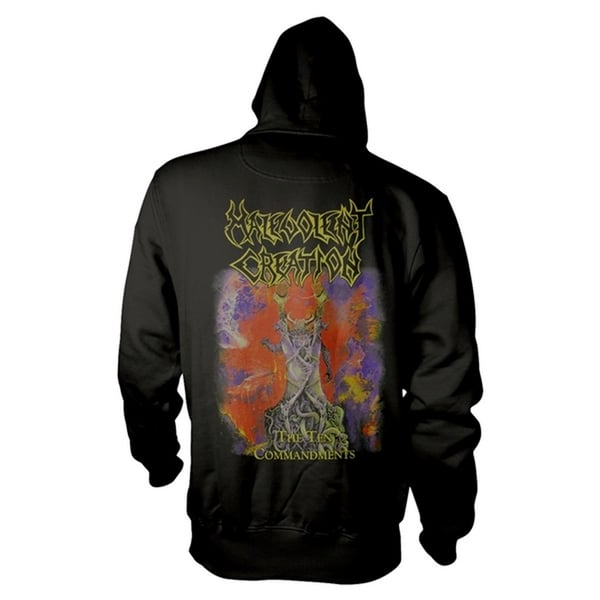 Malevolent Creation Unisex Aikuisten The Ten Commandments Huppari