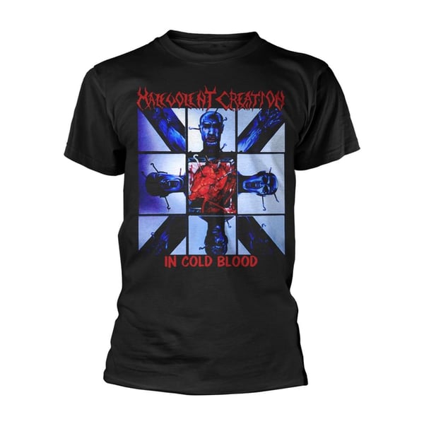 Malevolent Creation Unisex Aikuisten In Cold Blood T-paita