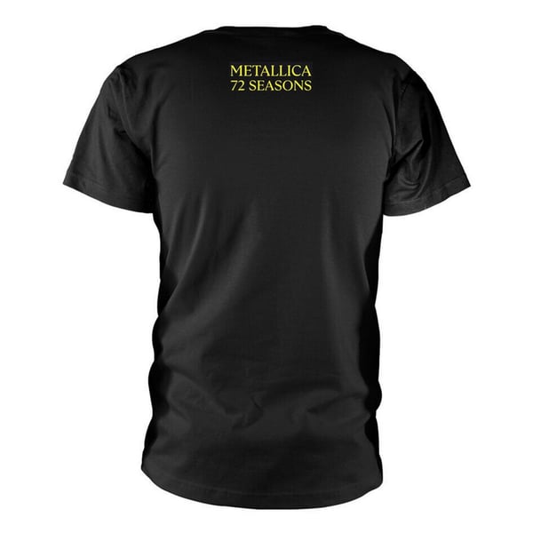 Metallica Unisex Adult 72 Seasons Burnout T-Shirt
