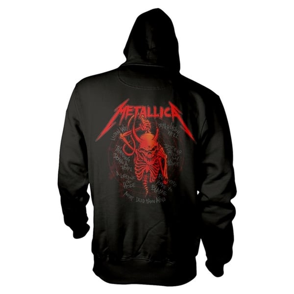Metallica Unisex Adult 72 Seasons Skull Hoodie