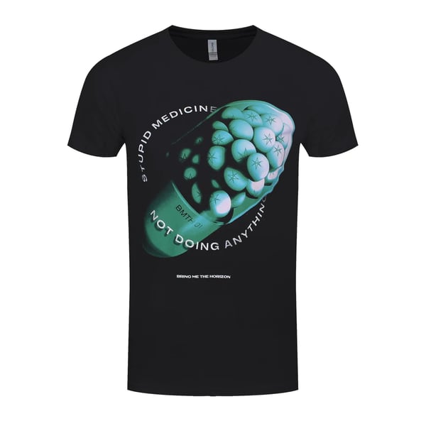 Bring Me The Horizon Unisex Adult Stupid Medicine T-Shirt