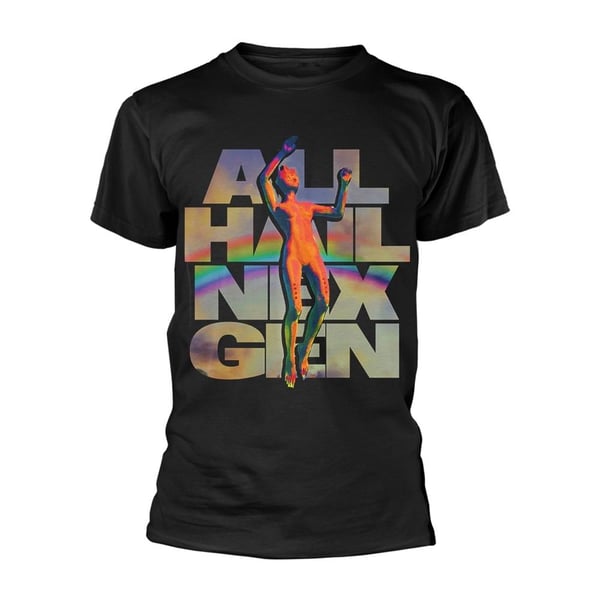 Bring Me The Horizon Unisex Aikuisten All Hail Nex Gen Selkäpainatuksella T-paita Bring Me The Horizon Unisex Aikuisten All Hail Nex Gen Selkäpainatuksella T-paita