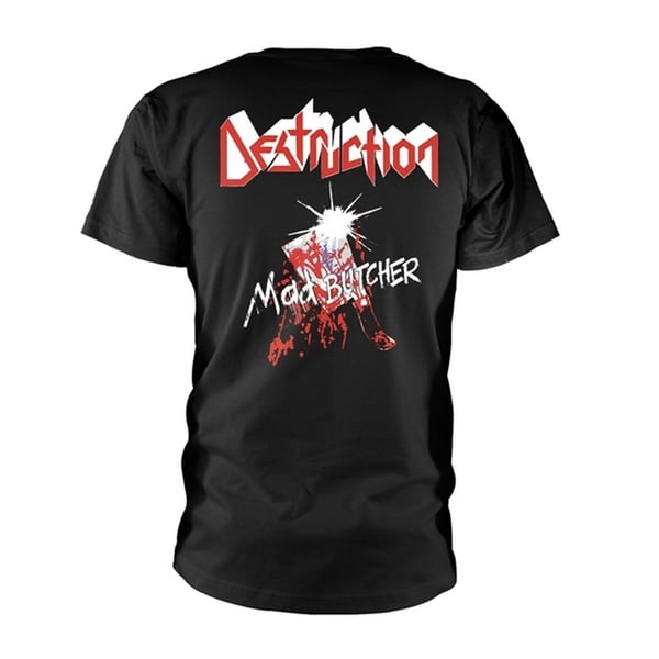 Destruction Unisex Adult Mad Butcher Back Print T-Shirt