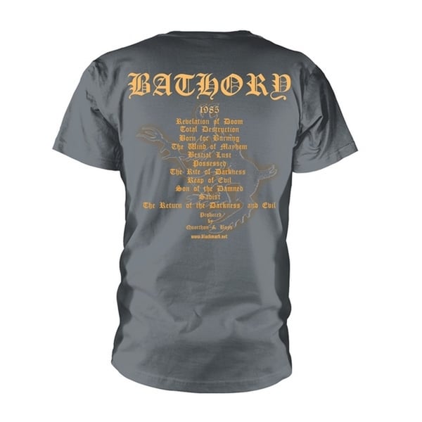 Bathory Unisex Adult The Return Back Print T-Shirt