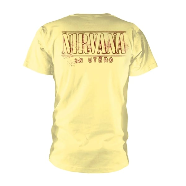 Nirvana Mens In Utero Printed Cotton T-Shirt
