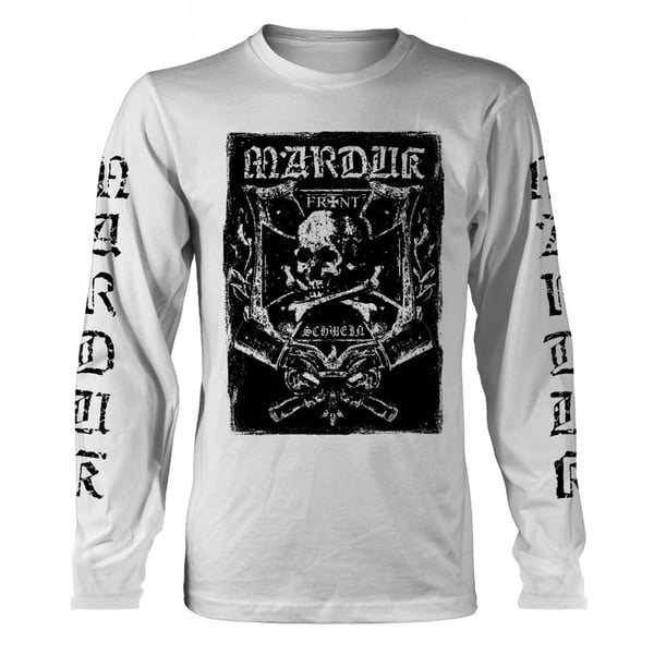 Marduk Unisex Aikuisten Frontschwein Pitkähihainen T-paita