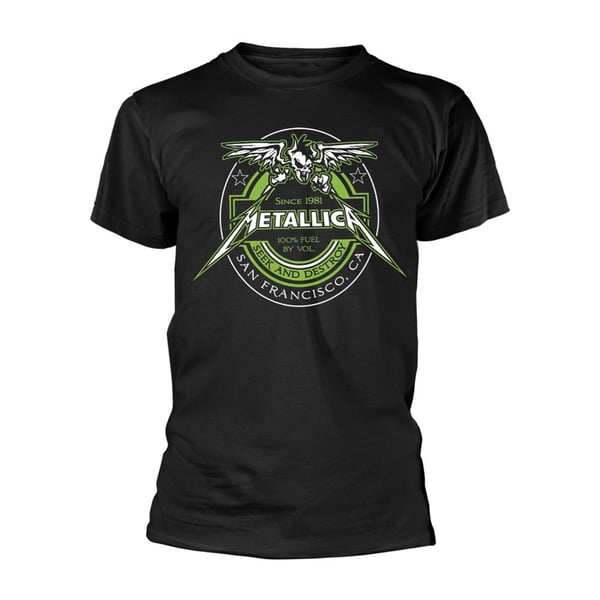 Metallica Unisex T-shirt med brændstof til voksne