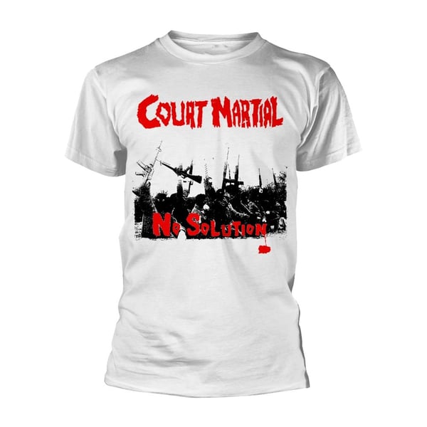 Court Martial Unisex Adult No Solution T-Shirt