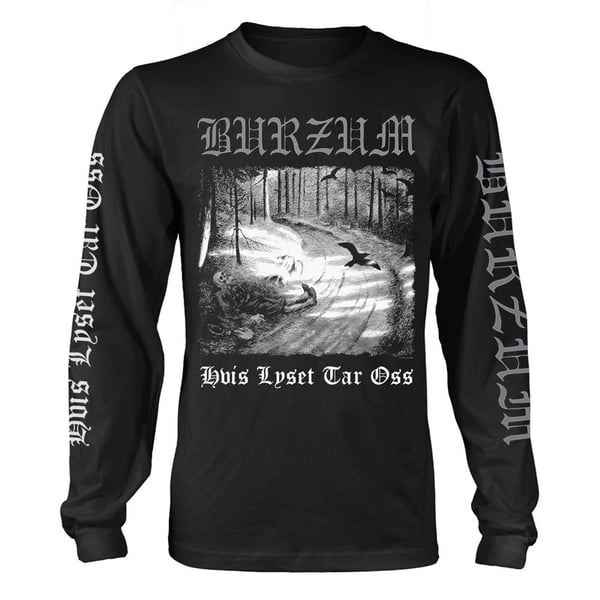Burzum Unisex aikuisten Hvis Lyset Tar Oss T-paita