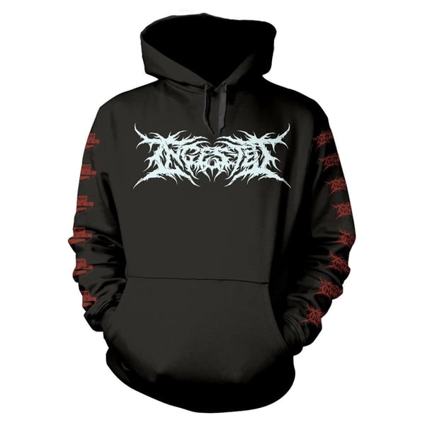Ingested Unisex Adult The Tide Of Death And Fractured Dreams Hoodie Ingested Unisex Adult The Tide Of Death And Fractured Dreams Hoodie